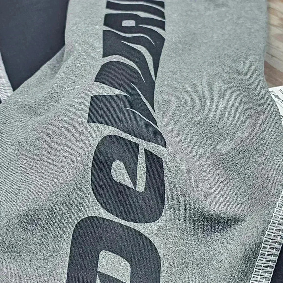 NWT DeMarini compression baseball swing shirt black and gray #WTD100172 M or XL - Picture 8 of 10